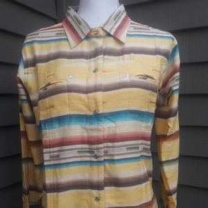 Tasha Polizzi Yellow Serape Shirt